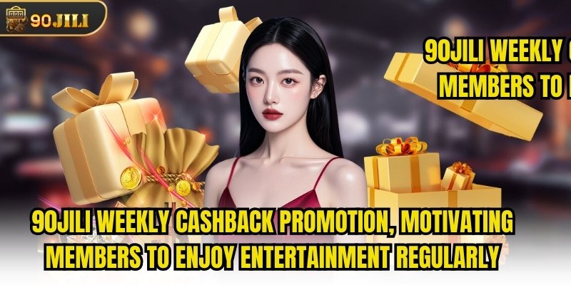 90jili weekly cashback promotion, motivating members to enjoy entertainment regularly